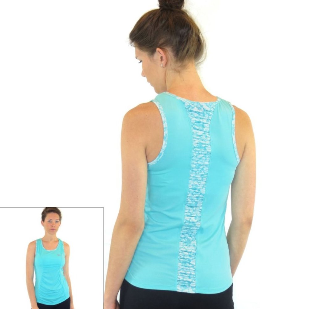 RYKA Inspire Shirred Tank NWT